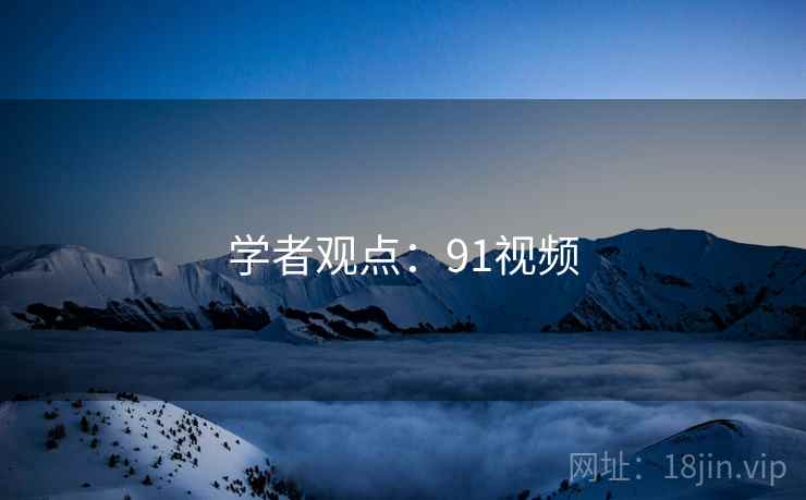 学者观点：91视频